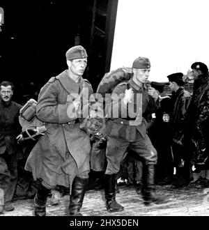 Two prisoners of war captured by Canadians, WW1 Stock Photo - Alamy