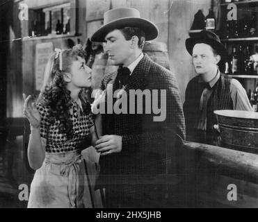 Anne Shirley & John Bush. November 09, 1936. Stock Photo