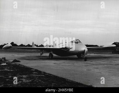 The de Havilland Vampire, developed in the 1940s, was one of the first ...