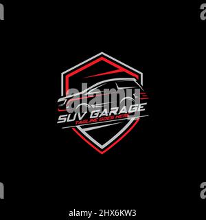 SUV modification car logo shield designs, Perfect logo for automotive ...