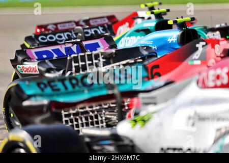 Alpine Rear wing, technical detail, during the Chinese GP, Formula 1 ...