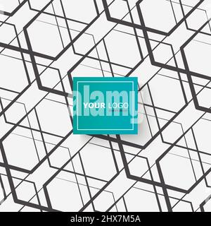 Vector abstract geometric hipster fashion design print triangle pattern Stock Vector