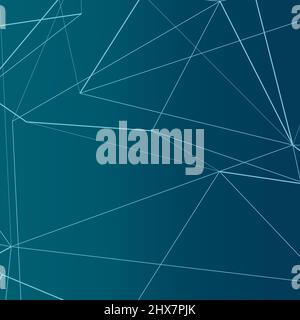 Technology modern background with connected lines Stock Vector