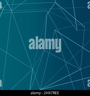 Technology modern background with connected lines Stock Vector
