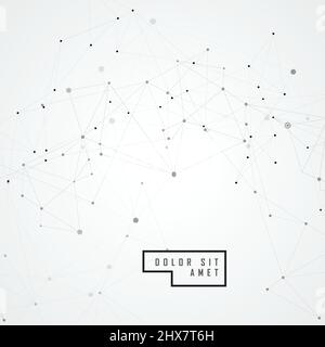 Connect molecule. Abstract connect molecule for digital wallpaper design. Modern structure dna Stock Vector