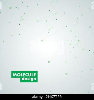 Vector connecting dots and lines on white background Stock Vector Image ...