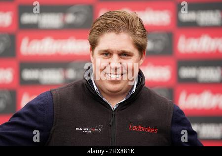 File photo dated 28-02-2022 of Dan Skelton. To head to the Cheltenham Festival with genuine chances in the headline events is what Dan Skelton has worked long and hard for. Issue date: Thursday March 10, 2022. Stock Photo