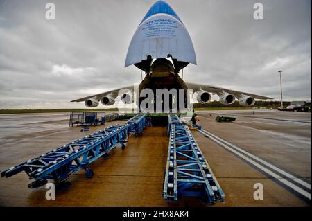 Antonov 225 The worlds largest Cargo Aircraft Stock Photo