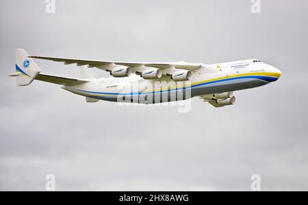 Antonov 225 The worlds largest Cargo Aircraft Stock Photo