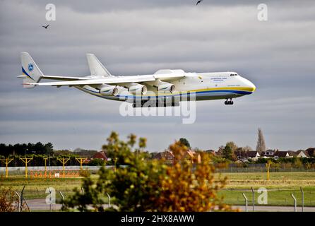 Antonov 225 The worlds largest Cargo Aircraft Stock Photo