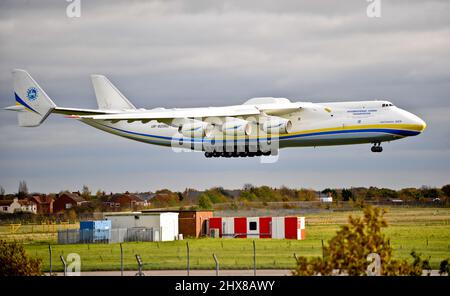 Antonov 225 The worlds largest Cargo Aircraft Stock Photo