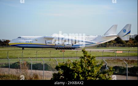 Antonov 225 The worlds largest Cargo Aircraft Stock Photo