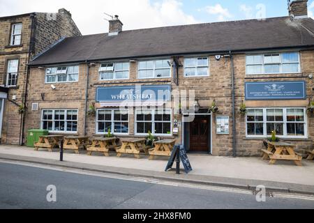 Wheatsheaf in Bakewell, Derbyshire, UK Stock Photo