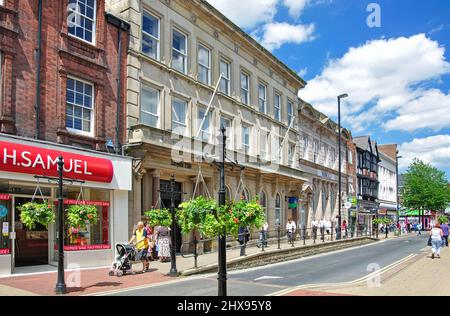 High Street Burton upon Trent Staffordshire England United