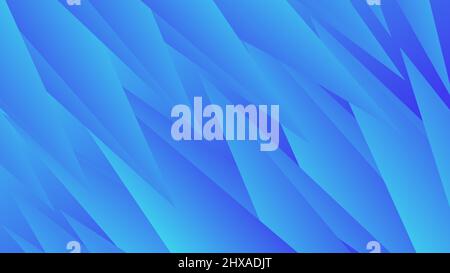 Blue triangle abstract background Stock Vector