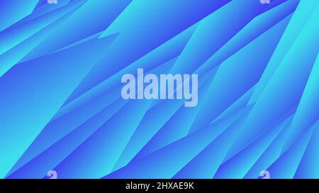 Abstract background triangle blue gradient Stock Vector