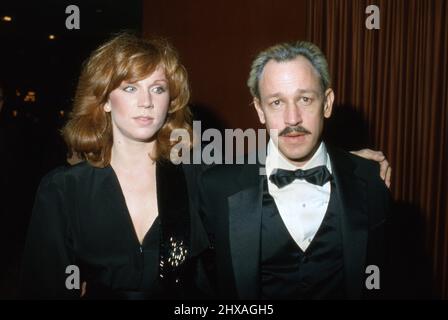 Frederic Forrest and Marilu Henner  at the 39th Annual Golden Globe Awards on January 30, 1982 at Beverly Hilton Hotel in Beverly Hills, California Credit: Ralph Dominguez/MediaPunch Stock Photo