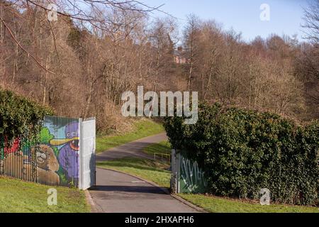 Mountcollyer Street in Belfast, Northern Ireland. where ...