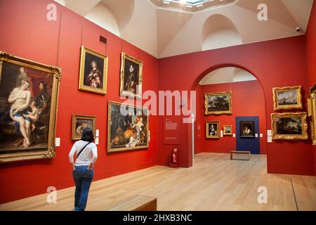 Dulwich Gallery Interior Permanent Collection , London UK Stock Photo