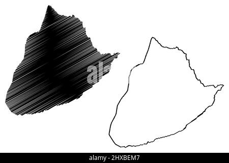 Beata Map Beata island (Dominican Republic, Cenrtal America, Caribbean islands ...