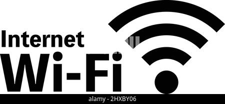 Wi-Fi is important for connecting to the Internet, and this vector image is editable. Stock Vector