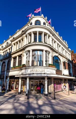 Exterior of Jarrolds department store in Norwich, Norfolk, UK Stock Photo