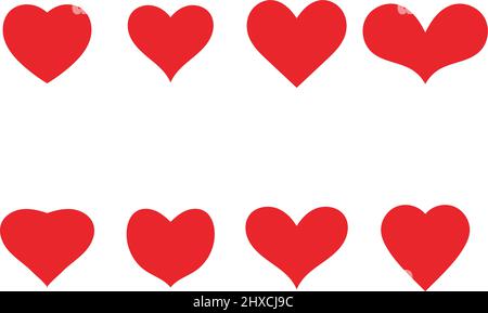 Love Vector icon illustration design Template Stock Vector