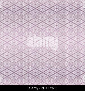 Elegant Purple Geometric Seamless Patter Vector with Rhombuses Stock Vector