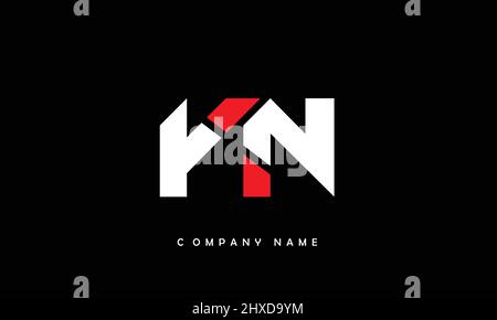 YN or NY Alphabet Letters Abstract Luxury Logo Monogram Stock Vector