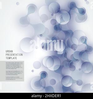 Medicine, science and technology concept background. Vector connection design Stock Vector