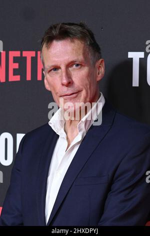 LONDON, ENGLAND - MARCH 11: Ronan Bennett attends the 'Top Boy 2' World Premiere at Hackney Picturehouse on March 11, 2022 in London, England. Credit: Picture Capital/Alamy Live News Stock Photo