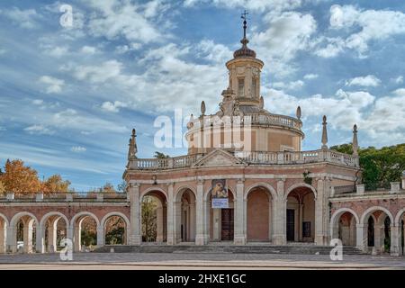 Church of San Antonio de Padua in la plaza Mariblanca en Aranjuez, Madrid, Europe Stock Photo