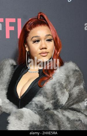 LONDON, ENGLAND - MARCH 11: NoLay attends the 'Top Boy 2' World Premiere at Hackney Picturehouse on March 11, 2022 in London, England. Credit: Picture Capital/Alamy Live News Stock Photo