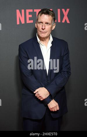 LONDON, ENGLAND - MARCH 11: Ronan Bennett attends the 'Top Boy 2' World Premiere at Hackney Picturehouse on March 11, 2022 in London, England. Credit: Picture Capital/Alamy Live News Stock Photo