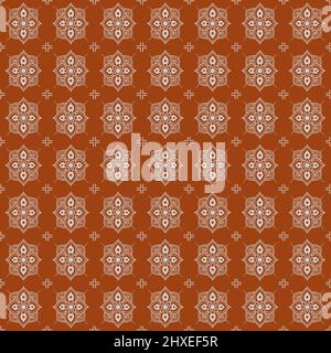 Vintage seamless floral pattern style Stock Vector
