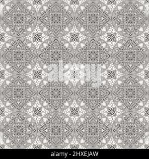 Vintage seamless floral pattern style Stock Vector