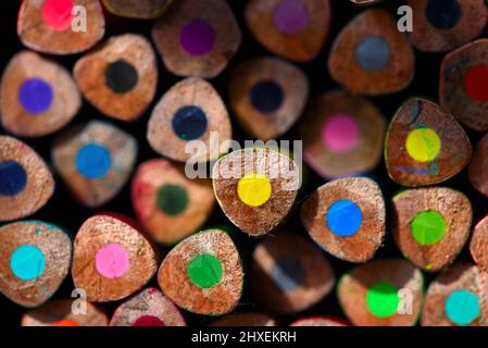 Color pencils stock photo Stock Photo