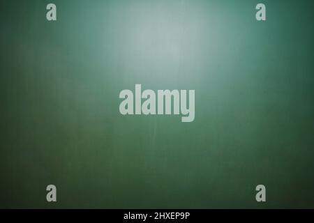 Blank green chalkboard, blackboard texture background with copy space Stock Photo
