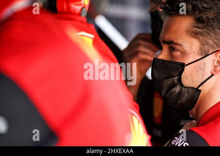 Sakhir, Bahrain. 12th Mar, 2022. Charles Leclerc (MON) Ferrari. 12.03.2022. Formula 1 Testing, Sakhir, Bahrain, Day Three. Photo credit should read: XPB/Press Association Images. Credit: XPB Images Ltd/Alamy Live News Stock Photo