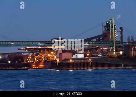 Metallurgical works of ThyssenKrupp Steel AG Stock Photo