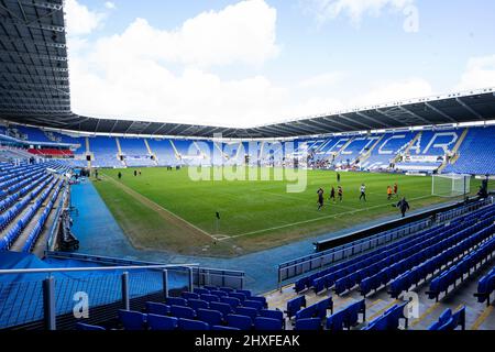 Reading, UK. 12th Mar, 2022. Select Car Leasing Stadium during the FA Womens Super League game between London City Reading and Manchester United at Select Car Leasing Stadium in Reading, England. Sam Mallia/SPP Credit: SPP Sport Press Photo. /Alamy Live News Stock Photo