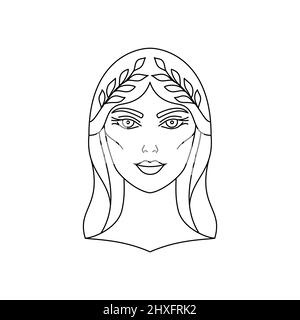 Greek Goddess Drawing by Scarlett Royal  Pixels
