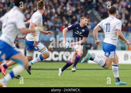 Rome, Italy. 12th Mar, 2022. Chris Harris (Scotland) during Italy vs Scotland, Rugby Six Nations match in Rome, Italy, March 12 2022 Credit: Independent Photo Agency/Alamy Live News Stock Photo