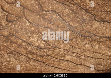 Patterns and textures in minerals and quartz Stock Photo