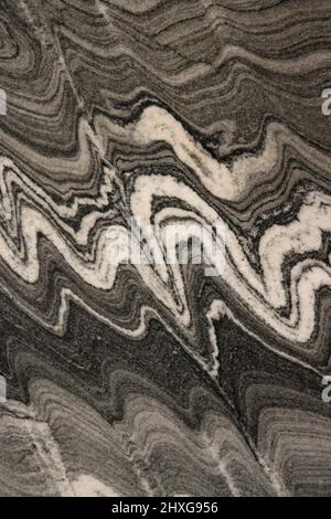 Patterns and textures in minerals and quartz Stock Photo