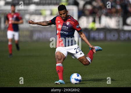 Henrique Dalbert Cagliari Portrait Italian Soccer Serie Match