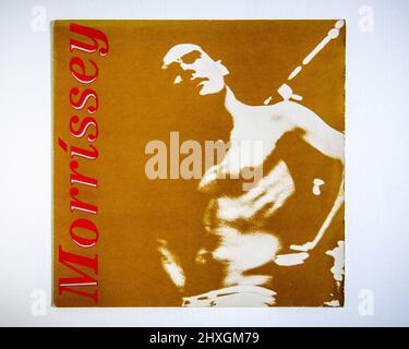Picture cover of the 12 inch single version of Suedehead, the debut solo single by Morrissey which was released in 1988. Stock Photo