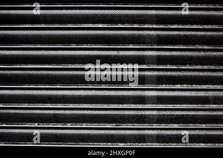 Background Image, Rolling Shutters, Metal, Design, Pattern, Texture, Highlighted, Shutter Door, Close-up Stock Photo