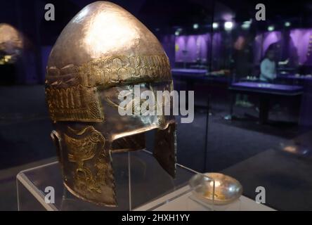 Bucharest, Romania - May 19, 2018: Long Night of Museums at the National Museum of Romanian History open free to the public and the media. Image for e Stock Photo