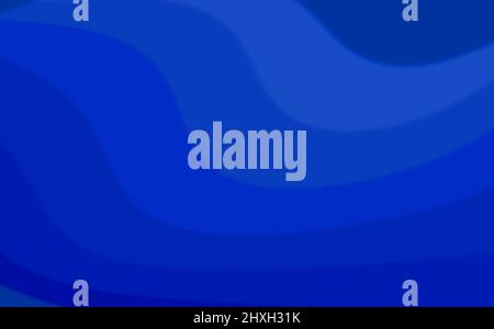 Abstract wavey blue pattern background Stock Photo